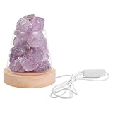 Cabilock Kristall Aromatherapie Duftlampe ohne Flamme Schadstofffreie Duftstein Lampe mit Warmem Licht Dekorative Raumbeleuchtung für Schlafzimmer Wohnzimmer Babyzimmer und Büro Inklusive