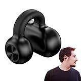 Kabelloses Einzel-Headset – Ohrhörer, Clip auf offenen Ohrhörern, wasserdicht, zum Autofahren, Warten, kabelloses Headset für Smartp