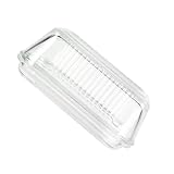 Holibanna Glas Dessertteller Mit Abdeckung Käseplatte Servierplatte Butterteller Tablett Für Desserts Und Gebäck Geeignet Für Partys Und Feiern