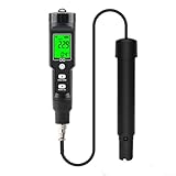 Gdfnmogo TDS-Wassertester, Sauerstoff-Instrument 0,0–40,0 mg/l Detektor für gelösten Sauerstoff für Schwimmbad Aquarium RODI Wassermessung