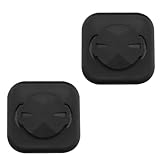 Fahrrad Handy Mount Kompatibel mit Garmin Edge Halterung,Selbstklebend Kunststoff Schwarz Handyhalterung Adapter,Telefonhalterung Montageadapter,für Garmin Edge GPS Erweiterungshalterung (1)
