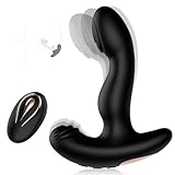Tragbare Analvibratoren für Männer Prostata Stimulation, Wordone Sexspielzeug für Erwachsene Männer mit 20 Vibrations, Ferngesteuerter Klitorisvibrator Analspielzeug für Frauen Paare