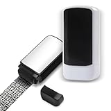 Srvauyea Datenschutz Rollstempel, 2 Stück Identitätsschutz-Rollstempe, Identitätsdiebstahl-Prävention Sicherheitsstempel, Identität Guard Rollen Stempel für Privatsphäre Anti-Diebstahl und Datenschutz