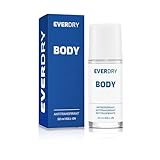EVERDRY Antitranspirant Body Roll-On | gegen starkes Schwitzen unter den Achseln und am Körper | ergiebig für 6-12 Monate | 50 ml | Antiperspirant ohne Alkohol, Farb- und Parfümstoffe