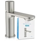 Badarmatur Isaya Edelstahl Gebürstet