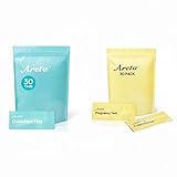 Areta 30 Ovulationstest Fruchtbarkeitstest für Frauen + 30 Schwangerschaftstest Frühtest，Kinderwunsch Ovulationstests Pregnancy Test Kit