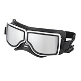 Haustierbrille,Hundebrille | Brillen für Haustiere mit verstellbarem Riemen,Hundesonnenbrille, UV-Schutz, Wind, Nebel, für mittelgroße oder große Hunde