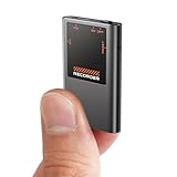 Digitales Diktiergerät - 3072Kbps Magnetic Diktiergerät Aufnahmegerä mit Playback, 7000 Stunden One-Touch Aufnahme Audioaufnahmegerät mit AI Rauschunterdrückung für Interviews/Klassen/Meeting (64GB)