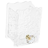 ARTSEWPLY Nail Duschablage Wandregal Wandmontierter Zahnputzbecherhalter mit Kosmetik Aufbewahrungsbox Platzsparend Kompatibel für Zahnbürsten für Badezimmer und Dusche