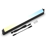 BRILONER Leuchten - LED Unterbaulampe schwenkbar, CCT Unterbauleuchte Küche, Farbtemperatur einstellbar, Schrankleuchte, Schwarz, 54,5 cm, 2224-015