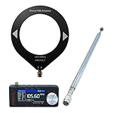 AZURAOKEY Upgrade 2025 Mini SI4732 Radio LSB USB AM FM mit 1,9 Zoll IPS-Farbdisplay, kompakte Taschenradio mit Antenne, HF/SW/MW/VHF, DSP-Technologie, Full-Bands DSP SDR Radios Receiver