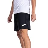 Joma Herren Shorts - Atmungsaktive Sport Short - Schwarz - L - Treviso