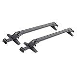 Relingträger Dachträger Universeller Dachgepäckträger aus Aluminium mit Schloss für Fahrzeuge(D-2pcs 100cm)
