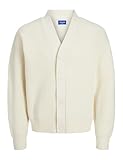 JACK & JONES Herren JORDASH Knit Cardigan Strickjacke, Sea Salt,L