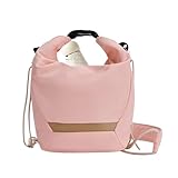 Kameratasche – wasserdichte Schutzhülle für DSLR, verstellbarer Tragegurt mit kompaktem, leichtem Design, Taschen-Organizer für Fotografen, 22,9 x 10,9 x 24,8 cm, hellrosa, Refer to description