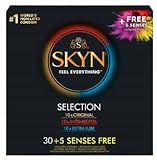 Skyn Selection+ 30+5free Kondommischung Transparent Einheitsgröße