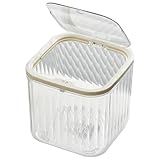 Bürokralle kann | Bürobehälter mit Pressdeckel, vielseitiger Behälter, platzsparender Kosmetik-Organizer für Schrottpapier, Make-up-Pinsel