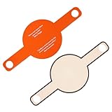 ARTSEWPLY 2 Stück Teiliges Glasfaser Backmatten Langen Griffen Rutschfeste Dicke für Gleichmäßiges Backen von Brot Keksen und Macarons Hitzebeständig Wiederverwendbar Bpa frei