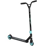 HOMCOM Stunt Scooter, Funscooter, Stuntscooter mit ABEC 9 Kugellagern, Kickscooter mit 100 mm Kunstleder Räder, Tretroller, Cityroller, Trick Roller für Kinder ab 14 Jahre