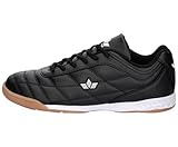 Lico Herren Rockfield Hallenturnschuhe, Schwarz/Weiss, 36 EU