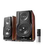 Edifier S3000MKII Aktives Bluetoooth Bücherregal-Lautsprechersystem 2.0, 256W RMS, Planar Magnetic Hochtöner / 6.5' Tiefmitteltöner, Hi-Res Audio HiFi Sound mit DSP, Connect APP