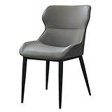 Baodiale Esstühle Bequeme Esszimmerstühle mit gepolstertem Sitz, synthetischer Lederstuhl für Lounge, Küche