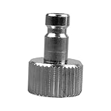 kesurpae Schnellkupplung für Airbrush Pistole, einfache Installation, kompakter 18 mm Anschluss für Kompressor Pinsel, Sprühdüse für Kompressor Pinsel