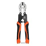 Hochleistungs-Drahtschneider | Kabelschneider, Drahtschneider, robust | Ergonomischer, rutschfester Griff, tragbares Handwerkzeug, Präzisionsschneiden für Terrassendielen, Geländer, Zäune
