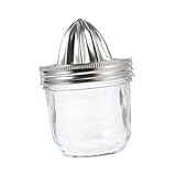 GLEAVI Frucht Squeezer Praktischer Manueller Zitrusjuicer für Küche Saftpresse für Zitronen Orangen und Limetten Ergonomisches Design Leicht zu Reinigen