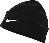 Nike Herren Peak Beanie-Mütze, Black/White, Einheitsgröße EU