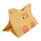 FONDOTIN Kasten Tissue-Box Vintage- dekoratives Lichtmodell großes Geschirr Figuren Taschentuchbox Tischdeko Tissue Box Taschentuchhalter aus Leder rechteckige Stoffhülle Orange