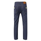 Jeans FüR MäNner,Gerade Bein Jeanshose Herren,Leichter Arbeitshose,Einfarbig Casual Freizeithose,Slim Fit Denim Hosen,Lange Hose Mit ReißVerschluss Und Knopf,Vintage Stretchjeans,Einfarbig Stoffhose