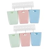Alipis 2 Sätze Mülleimer sortieren Haustier Bausatz Taschen Mop und Eimer Sensor recycling garbage disposal dustbin trashcan Sortieren kleiner Abfallbehälter Wandsortier-Mülltonne Plastik