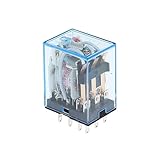 1 Miniaturrelais HH53P MY3NJ 11-polig DC12V/DC24V/DC110V/AC220V, Spule, mattierte Abdeckung, universelle Zwischenschaltung(DC,36V)