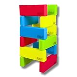 RIWI® 12er mini Bausteine Set | kleine weiche Schaumstoff Bauklötze | kompakte Spielsteine | TÜV & Öko-Tex Zertifiziert | Waschmaschinenfest