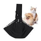 Hundetragetuch, ergonomische Transporttasche für Tiere – Transporttasche für kleine und mittelgroße Katzen | für kleine und mittelgroße Kätzchen, Welpen, Reisen im Freien