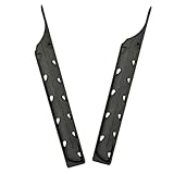 PAMINGONO 2 Stück Sicherheits Messerschutzhüllen aus Langlebigem PP für 8 10 Zoll Küchenmesser Kantenschutz Aufbewahrungsschutzhülle für Sashimi und Brotmesser