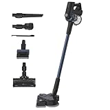 Hoover Akku-Stabstaubsauger mit Hydro-Moppaufsatz, hohe Saugkraft, Anti-Twist gegen verhedderte Haare, helle LED-Leuchten, leicht, Flexible Lenkung, Tierhaardüse [HF401YP3]