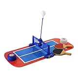 Tischtennis - Tisch Ball Spiel Set - Lustiges Eltern-Kind Interaktionsspielzeug Für Zuhause Schule Reise Spielzeit Entwicklung Von Hand-Auge-Koordination Bei Kindern