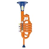 Trompete Trompeten Set, Metallische Goldenes Kindertrompetenspielzeug Tasten Spielzeug, Für Kinder, Kupferinstrument, Lernspielzeug