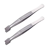 Briefmarken Pinzetten Philately Stamps Collector Tools Sammeln Von Pinzetten Zum Erstellen Von Industrieschmuck Hobby Craft 2 PCs/Set Stamp Pinzeln Philaty Collector Tools