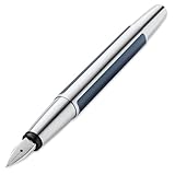 Pelikan Füllhalter Pura P40, Petrol, Feder EF (extra-fein), hochwertiger Patronenfüller im Geschenk-Etui, 822657