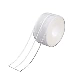 Yuexitech Dichtungsband Selbstklebend, Wasserfest Fugenband Selbstklebend Anti-schimmel, Selbstklebendes Dichtungsband Dusche Für Küche,badezimmer, Toilette, Wandecke（ Transparent 3.2m * 38mm）