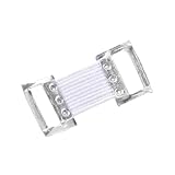 Kelisdi Elastische Verbandsklammern, austauschbare Wickel-Clips, Verbandsklammern, Stretch-Metall-Clips, Bandagierzubehör, 100 Stück