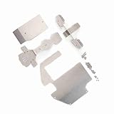 Tomvorks Edelstahl Karosserie Armor Front Chassis Hinters Chutz Set für 1/7 UDR RC Zubehör, Robust mit Exquisiter Verarbeitung, Robuster 304 Edelstahl