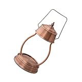 MAGICLULU Retro Kerzenwärmerlampe Duftlampe Wachs Tischlampe Im Antiken Look Kupferfarben Eu Stecker Für Schlafzimmer Und Wohnraumdekoration