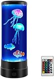 SWZEC Garduru LED Medusen Lava Lampe(2 Artikel)