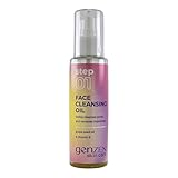 Genzen Skin Care step 01 Face Cleansing Oil Reinigt sichtbar die Poren und entfernt Unreinheiten (Mit Traubenkernöl & Vitamin E)100ml