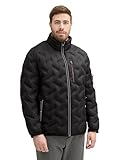 TOM TAILOR Herren 1042198 Plussize Hybrid Jacke mit Kapuze im Stehkragen, 29999-Black, XXL