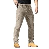 Cargo Hosen Herren - Arbeitshose Für Herren Ripstop Cargohose Mit 7 Taschen Wanderhose